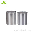 500ml round empty metal tins containers with lids